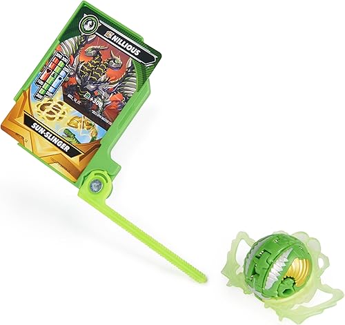Miniatura 6 de Bakugan Starter - Paquete de 3, Special Attack Nillious, Dragonoide de titanio, Bruiser, figuras de acción giratorias personalizables y tarjetas