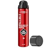 L'Oreal Paris Infallible 3-Second Setting Spray Mist, Microfine Mist for up to 36HR Wear, Clear, 1.76 oz