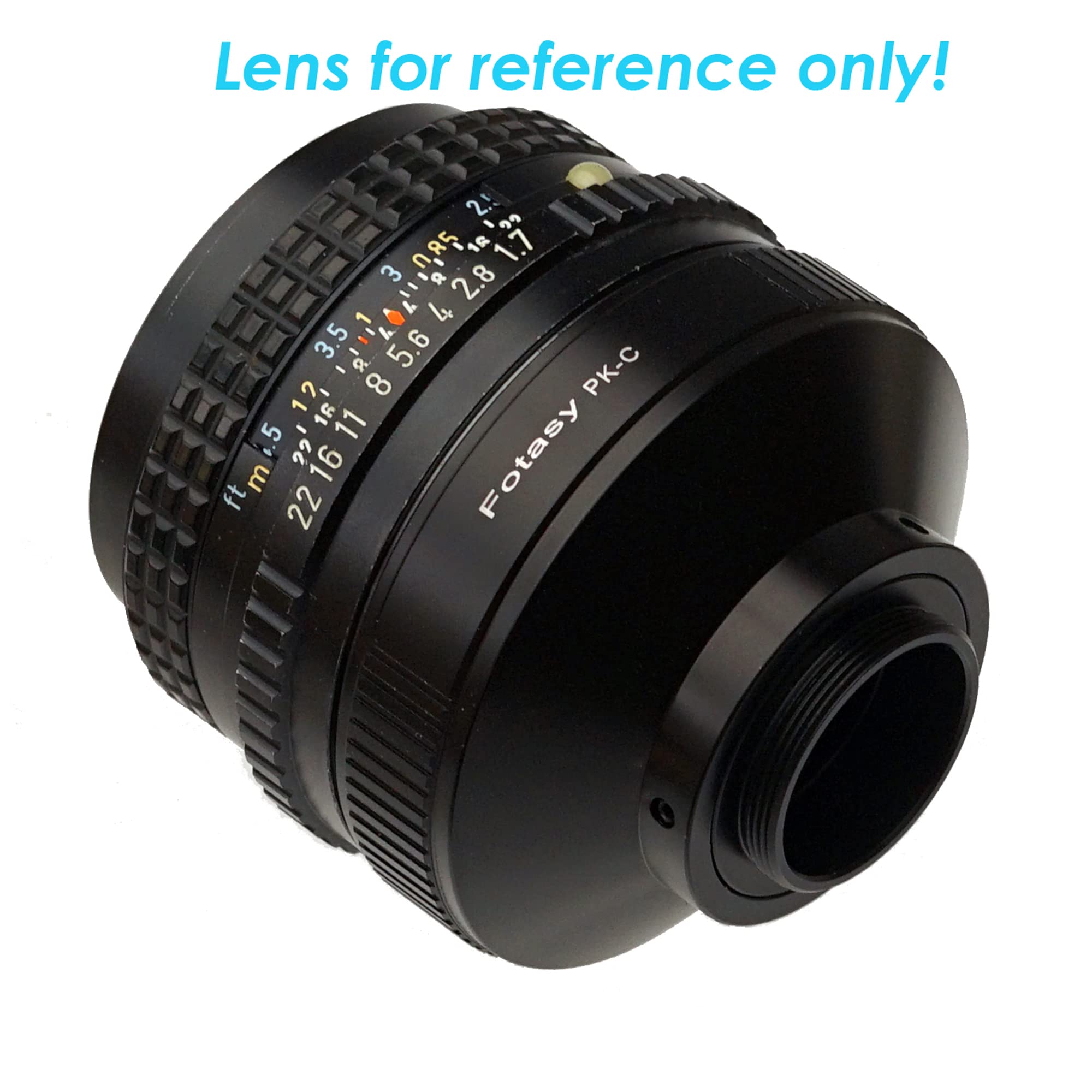 Amazon.com : Fotasy PK to C Mount Adapter, Compatible with Pentax