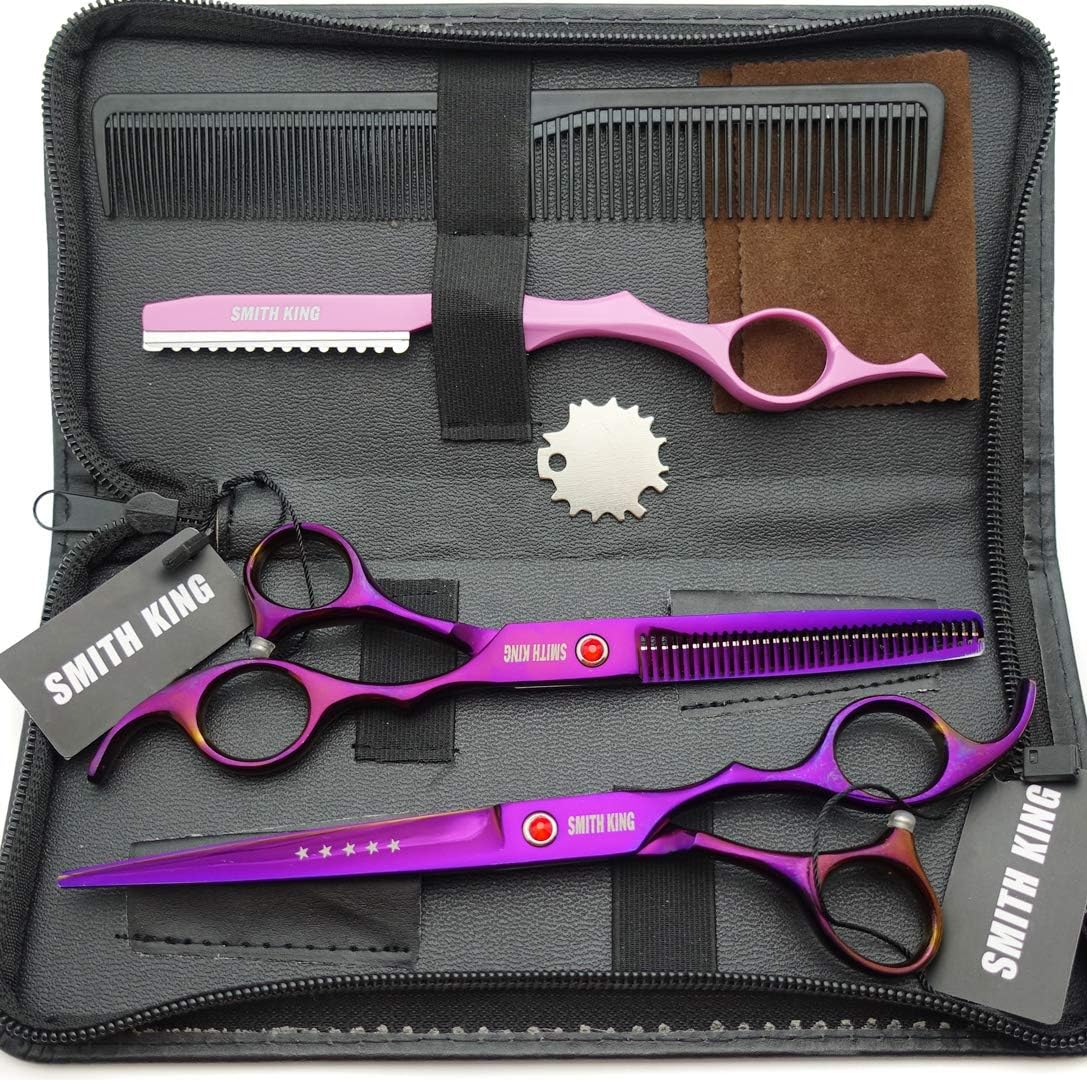 7PCS/Set Professional Hair Cutting Thinning Scissors Salon Shears Hairdressing
