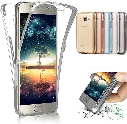 Galaxy 2016 HA lle Galaxy 2016 TPU HandyhA lle Ukayfe Crystal Clear Vorne und Hinten Silikon HandyhA lle fA r Samsung Galaxy 2016 HA lle 360 Grad Full Body Cover Ultra dA nn TPU Silikon Case