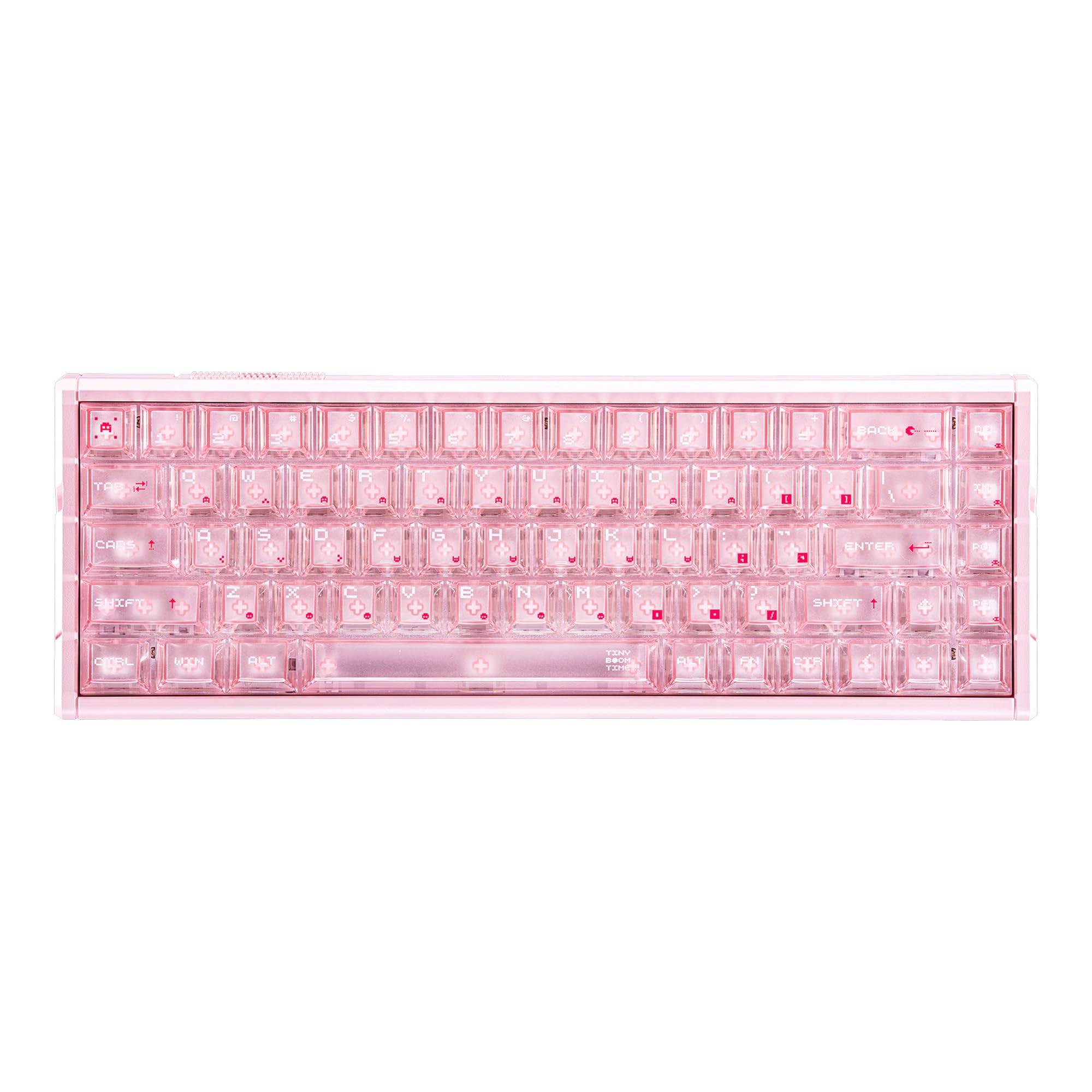 Amazon | ATK RS6+ 65%有線メカニカルゲーミングキーボード アルミ磁気