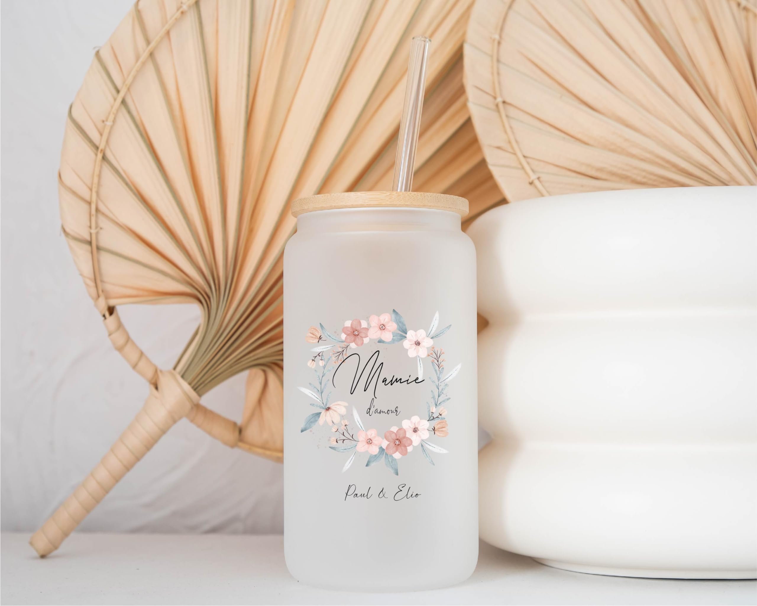 Verre cocktail personnalisé/verre mojito/cadeau vacances personnalisé/verre personnalisé