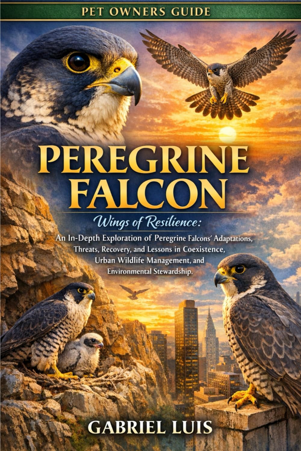 PEREGRINE FALCON: Wings of Resilience: An In-Depth Exploration of Peregrine Falcons’ Adaptations, Threats, Recovery, and Lessons in Coexistence, Urban ... Management, and Environmental Stewardship.