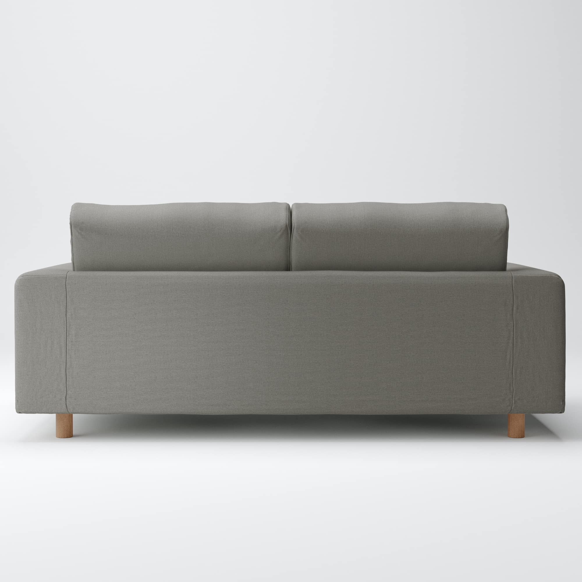 Amazon.co.jp: 無印良品 カバー チャコール 綿麻バスケット織 ソファ