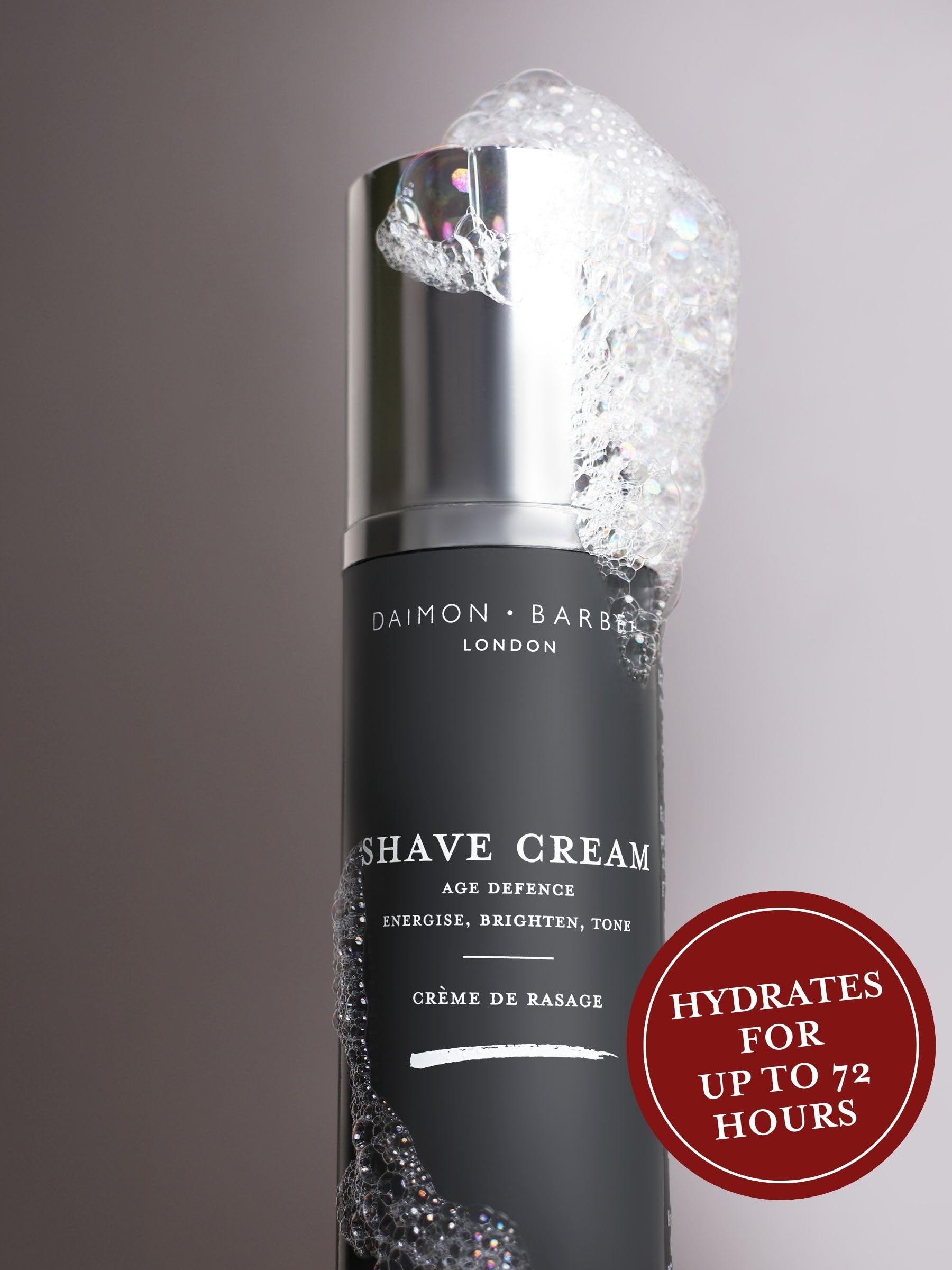 Daimon Barber Age Defence Moisturising Shave Cream for Men 100ml