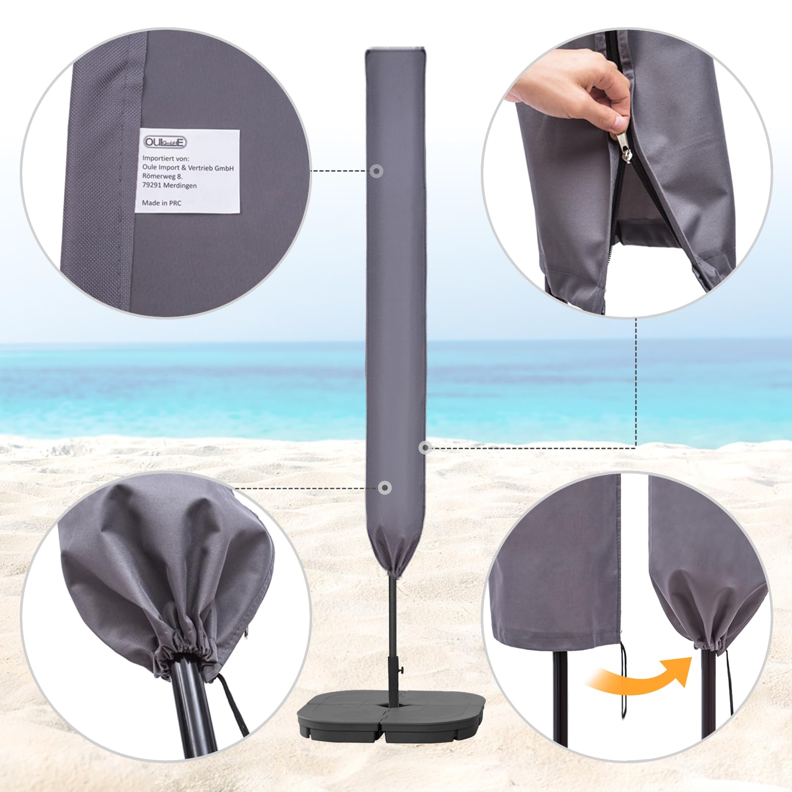 Home And More Copertura Per Ombrellone | ⌀ 3.5 M Acquistare Da