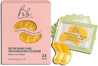 Máscaras doradas para debajo de los ojos, 24 ...