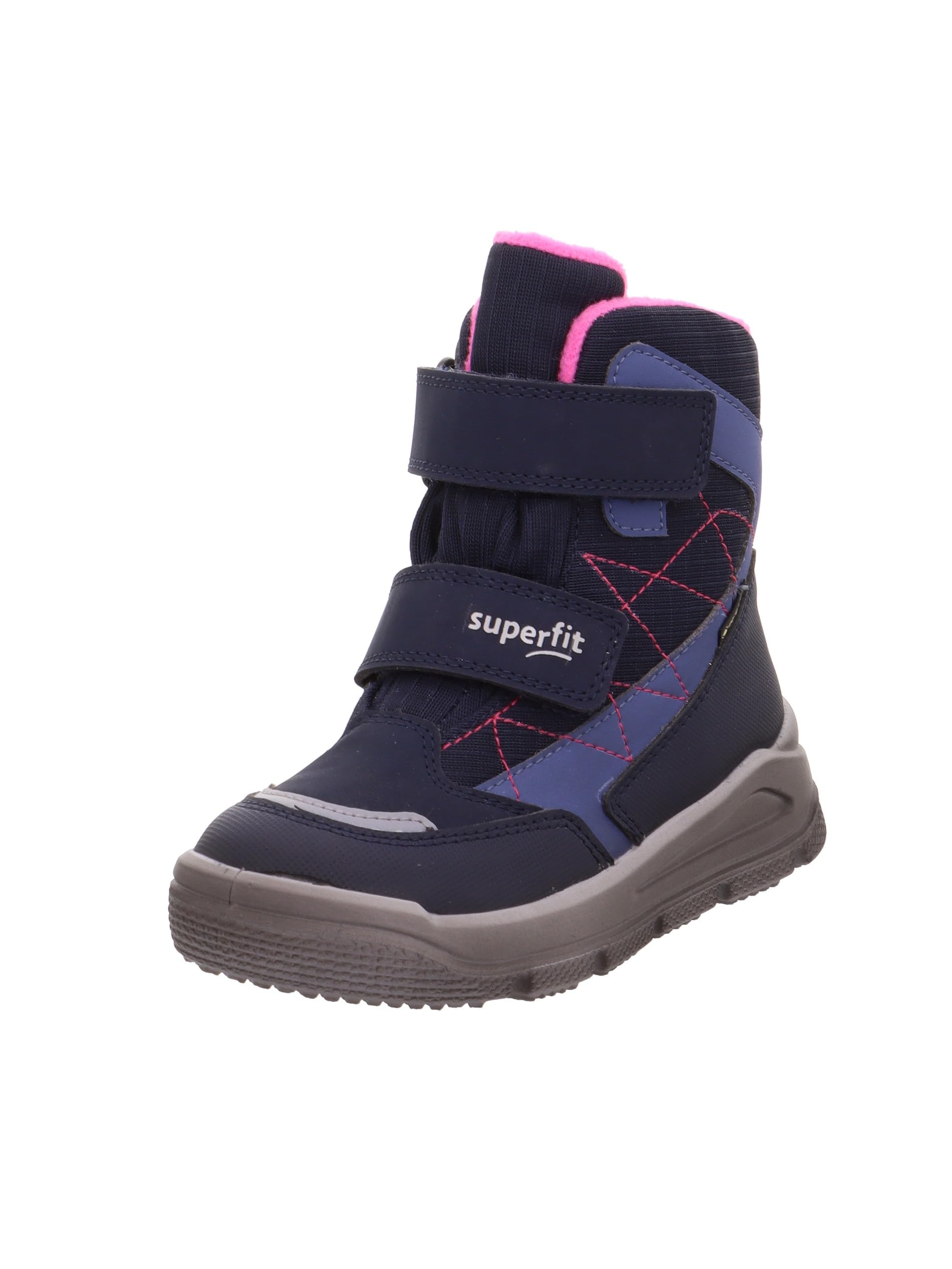 Superfit Mars Snow Boots, Blue/Pink 8010, 25 EU