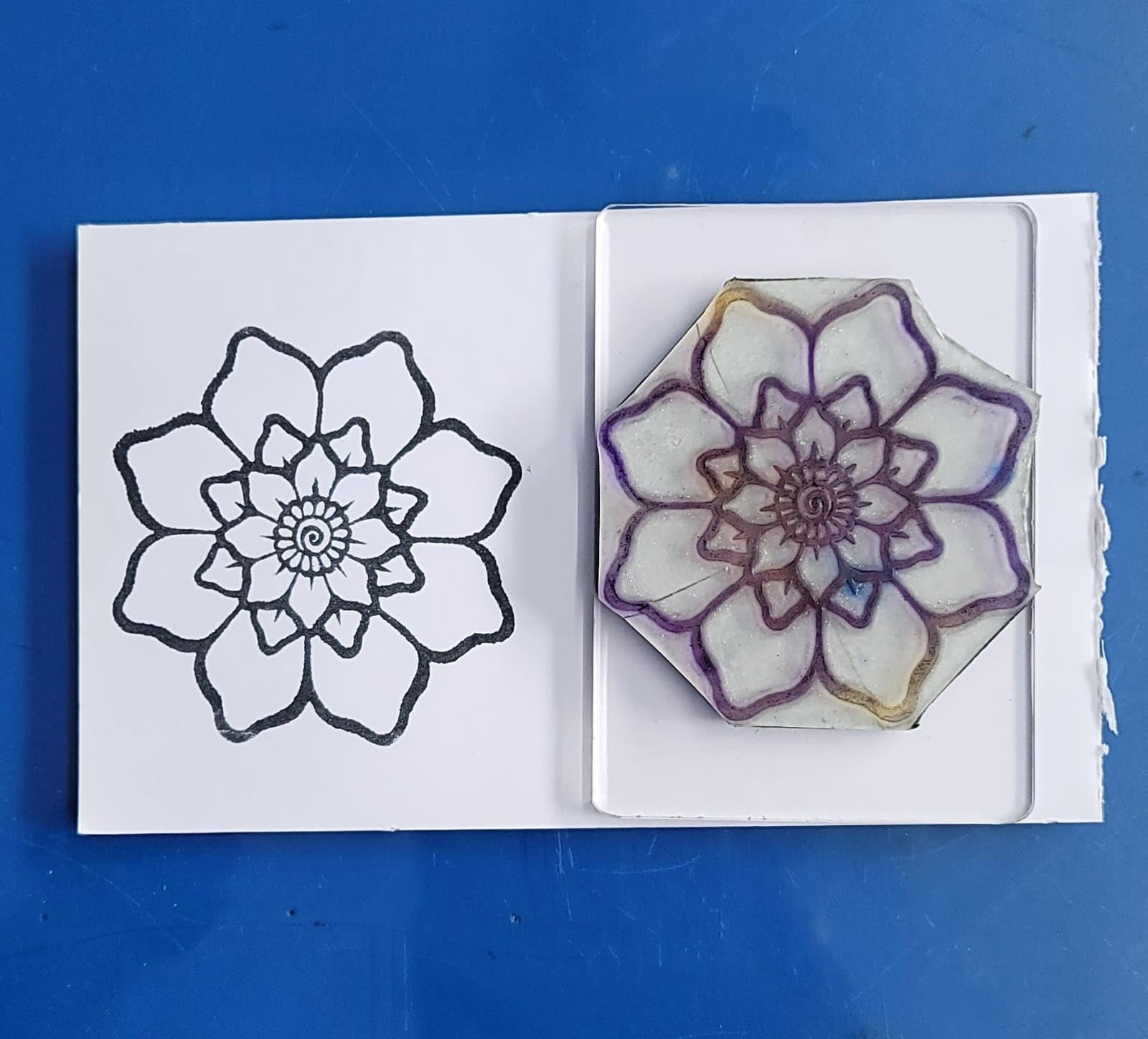 Stamp Shop Poonam Arts Mehndi Supporting Tools Flower 002-picture-12