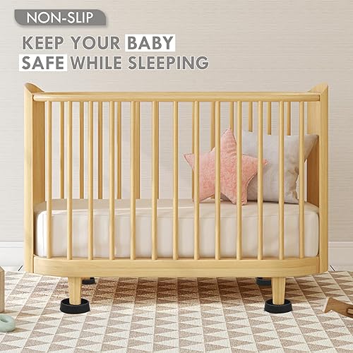 Miniatura 6 de Posavasos para Muebles, Copas de Ruedas de Goma de 1.5X1.5 Pulgadas, Almohadillas Antideslizantes para Muebles, Agarraderas Antideslizantes