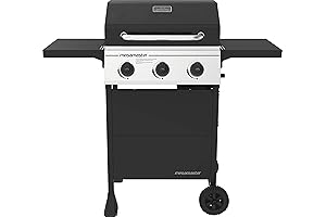 Megamaster 3-Burner Gas Barbeque Grill