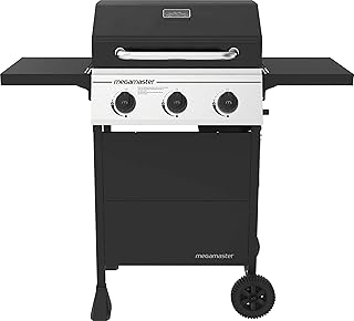 review Megamaster 720-0988EA Propane Gas Grill, Black/Silver
