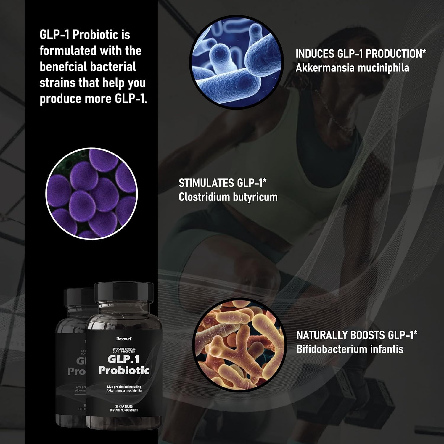 Amazon.com: MAPUG GLP-1 Probiotic 30 cpsulas Probitico multicepa AFU 500M + prebitico, apoya naturalmente la produccin de GLP-1 y el apetito de frenado, liberacin retardada, probado por terceros, para hombres y Amazon.com: MAPUG GLP-1 Probiotic 30 cpsulas Probitico multicepa AFU 500M + prebitico, apoya naturalmente la produccin de GLP-1 y el apetito de frenado, liberacin retardada, probado por terceros, para hombres y