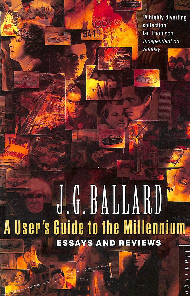 USERS GUIDE TO THE MILLENNIUM by J. G. Ballard (Paperback Book)
