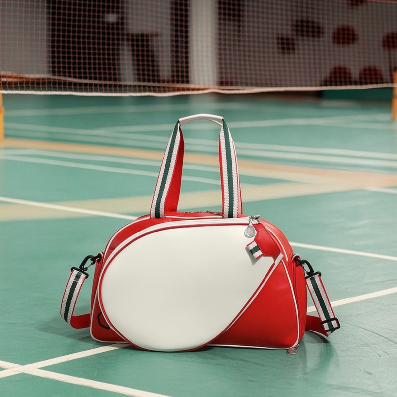 KESOTO Bolsa Impermeable para Raqueta y Accesorios con Capacidad Organizativa para Ropa y Calzado con Reforzadas y Correa Ancha Ajustable Acuada para Jugadores Bádminton