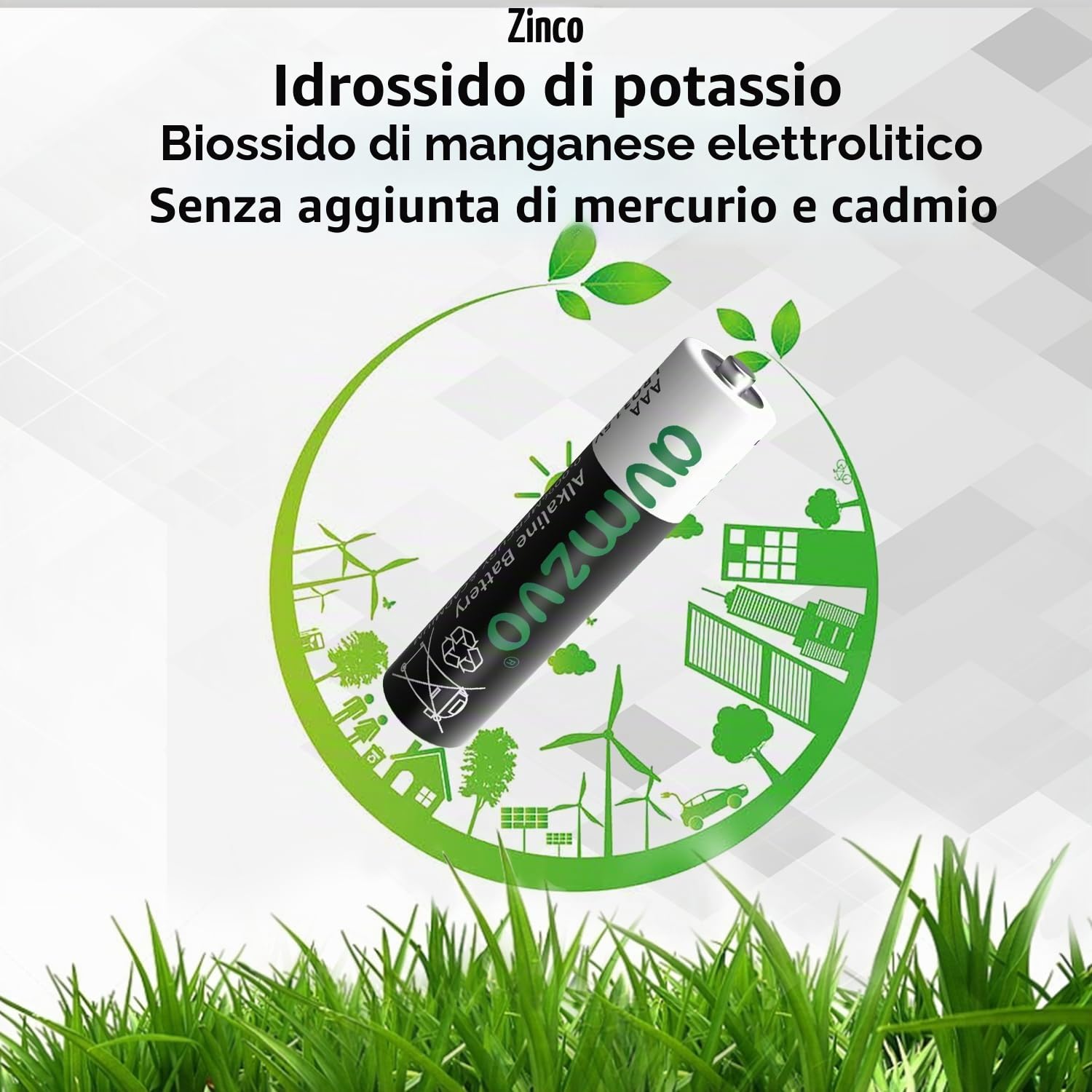 batterie AAA 400 pezzi, LR03 1,5V Batteria alcalina a lunga durata, Potente, Può essere utilizzata per giocattoli, sveglie e altri dispositivi elettronici【10 anni di garanzia】