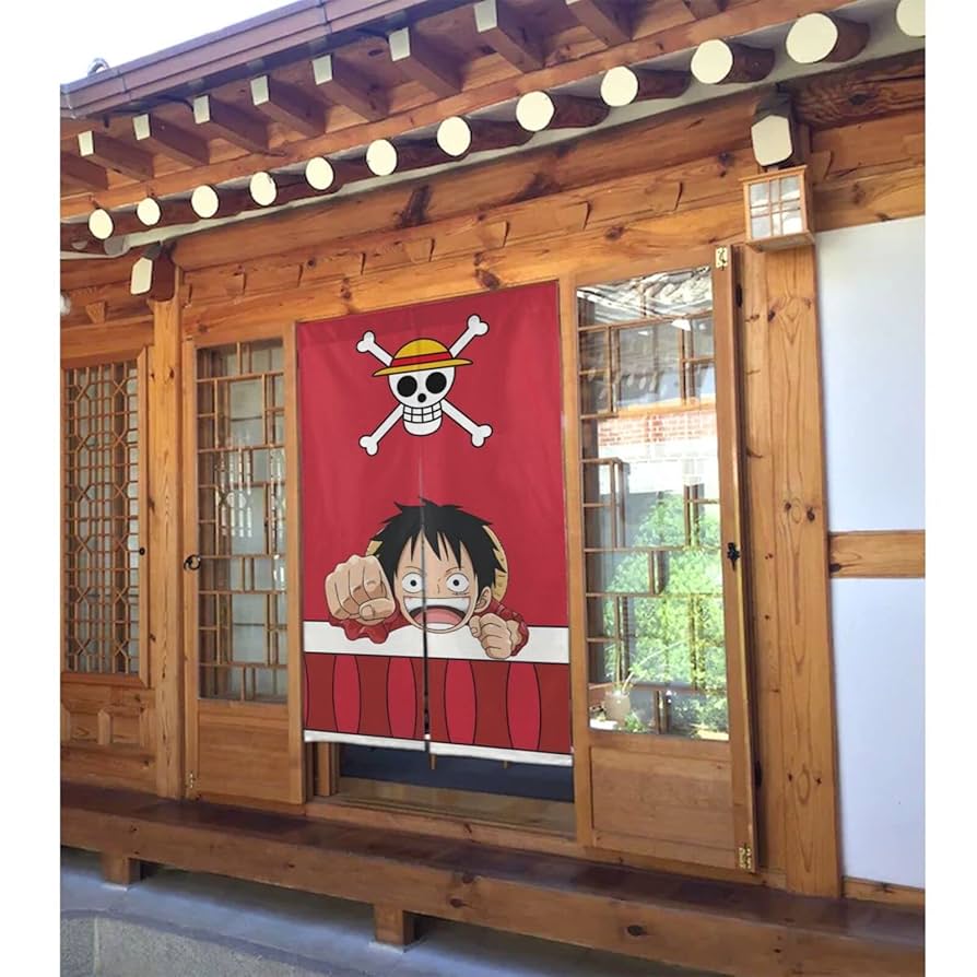 ワンピース　モンキー・D・ルフィ 　暖簾　のれん Amazon｜のれん ワンピース ルフィ ギア5 (1) アニメ 暖簾