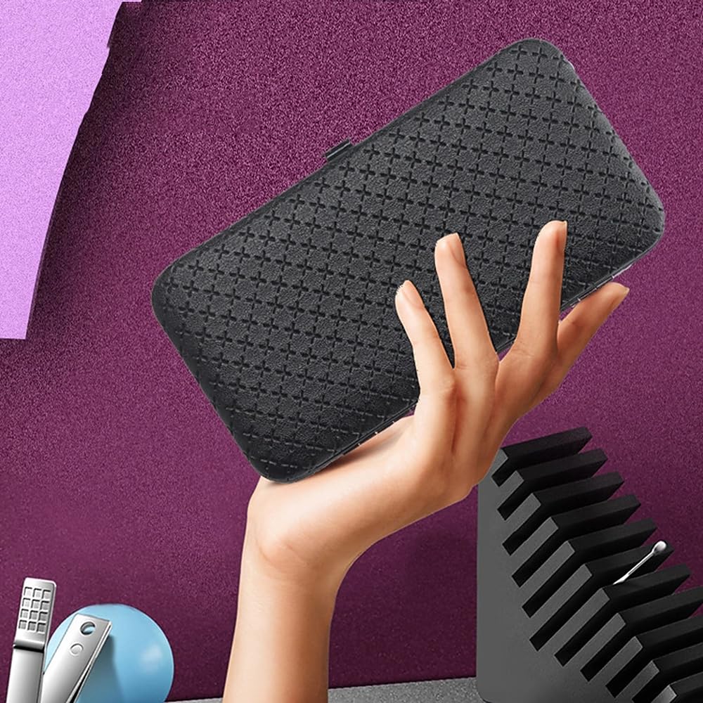 1PC 16 in 1 Stainless Steel Manicure Set Professional Nail Clipper Kit of Pedicure Tools Ingrown Toe Nail — view 5