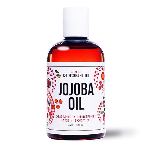Better Shea Butter Aceite de jojoba orgánico | 100% puro, prensado en frío | Aceite hidratante para rostro, cuerpo y cabello | Aceite de masaje