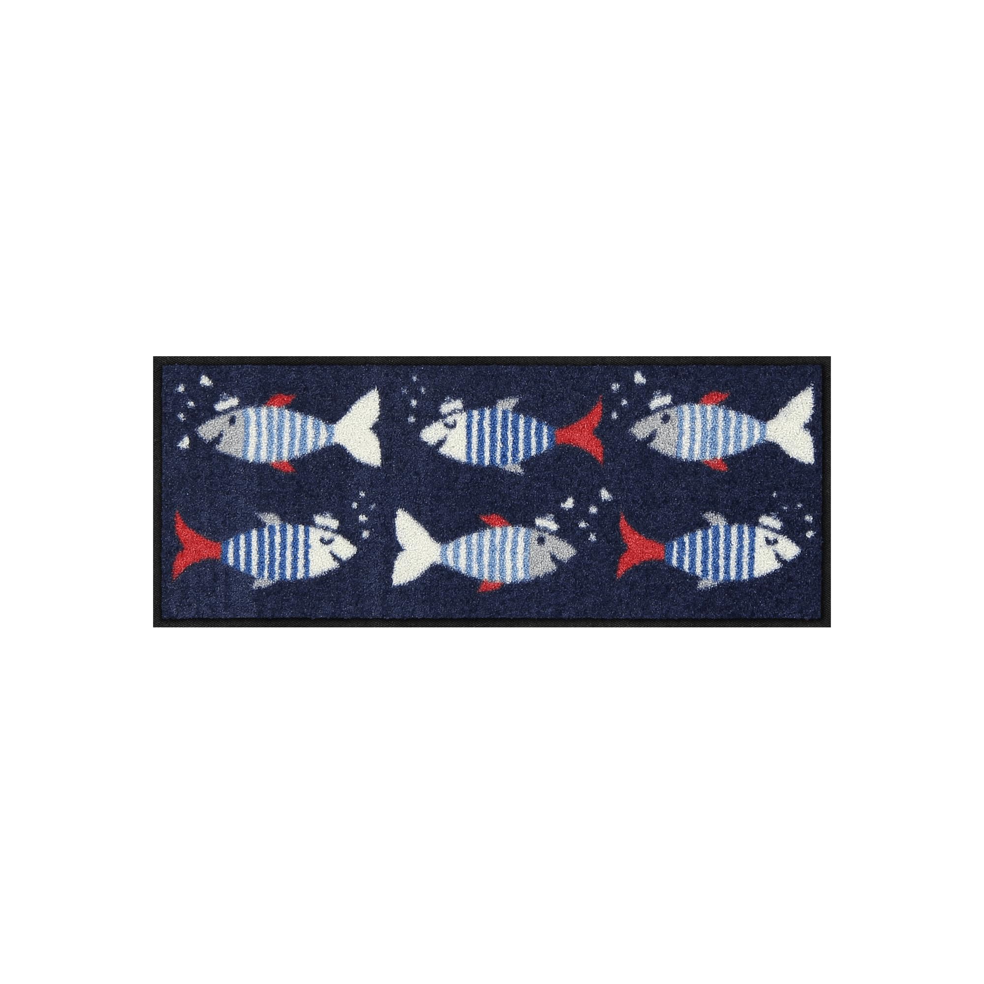 Tapis Sailor Fish Salonloewe Minimatte paillasson lavable ultra-fin de 30 x 75 cm