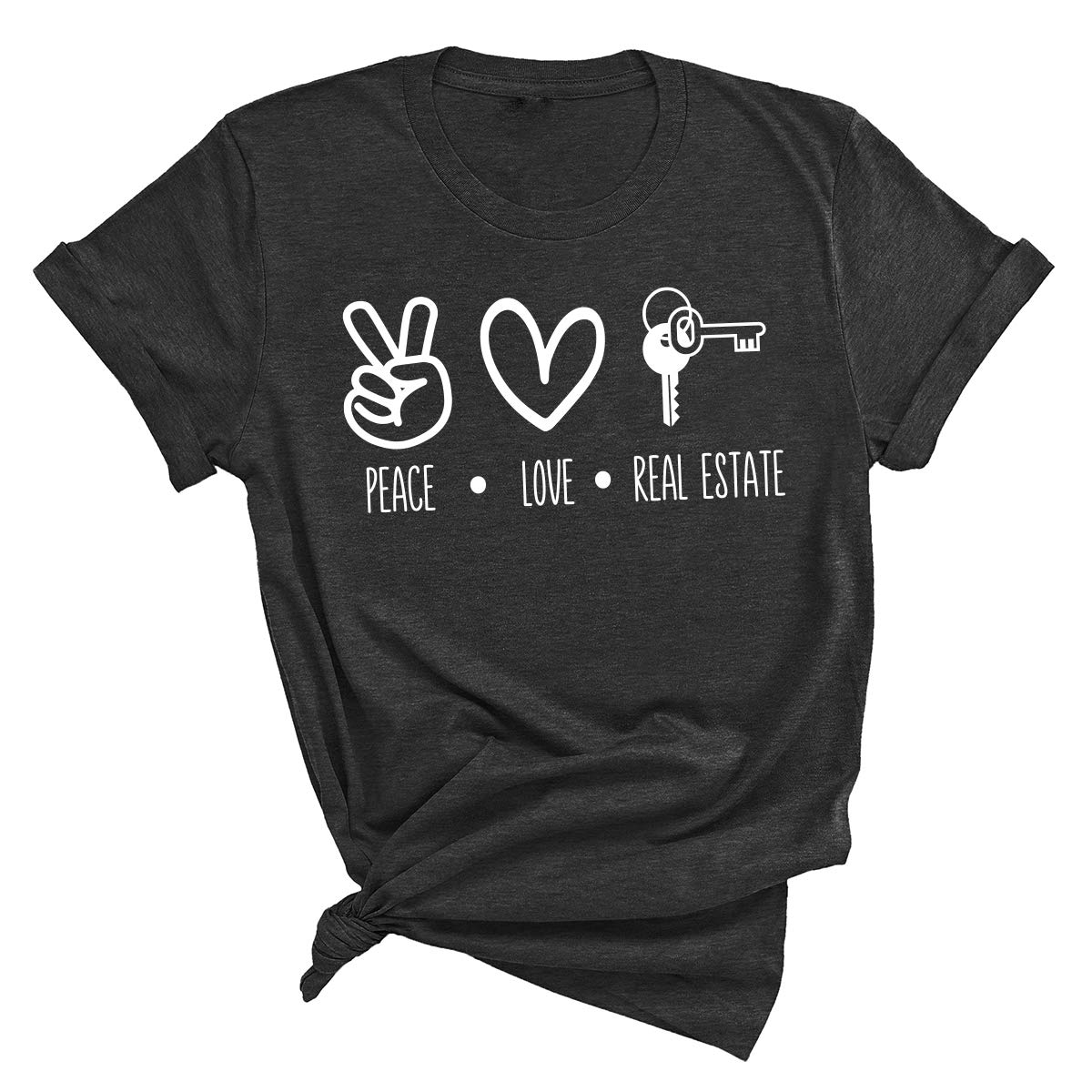 FastDeliveryTeesPeace Love Real Estate Shirt, Real Estate T Shirt, Real Estate Agent TShirt, Real Estate Agent Shirt, Real Estate Shirt, Peace Love Sell Shirt, Real Estate Agent Tee