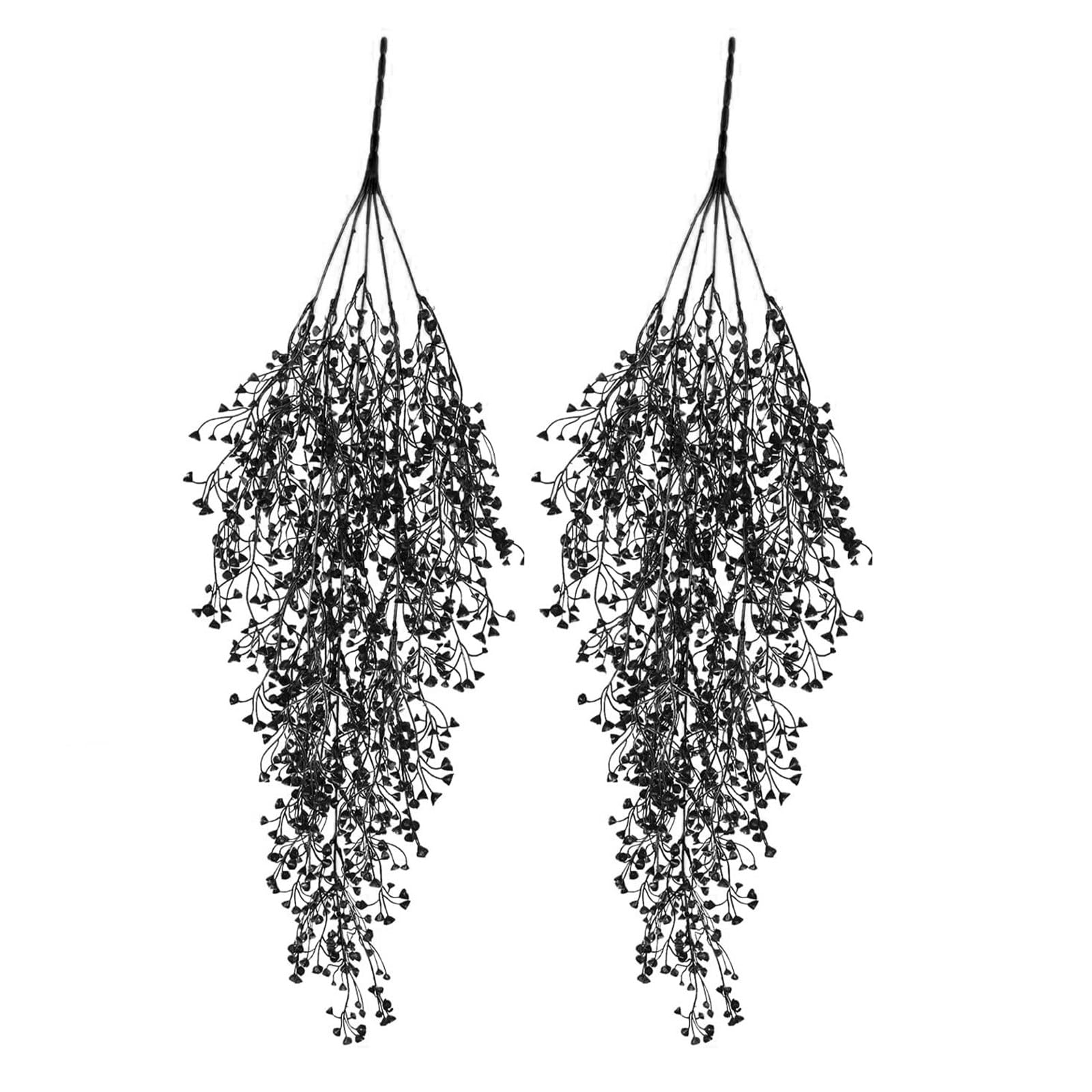 Xinsheinelry Ferns Ivies Willow Vine Hanging Decoration for Home Offices Wall Artificial Plant with Realistic Leaves and Stems Hanging Herbage