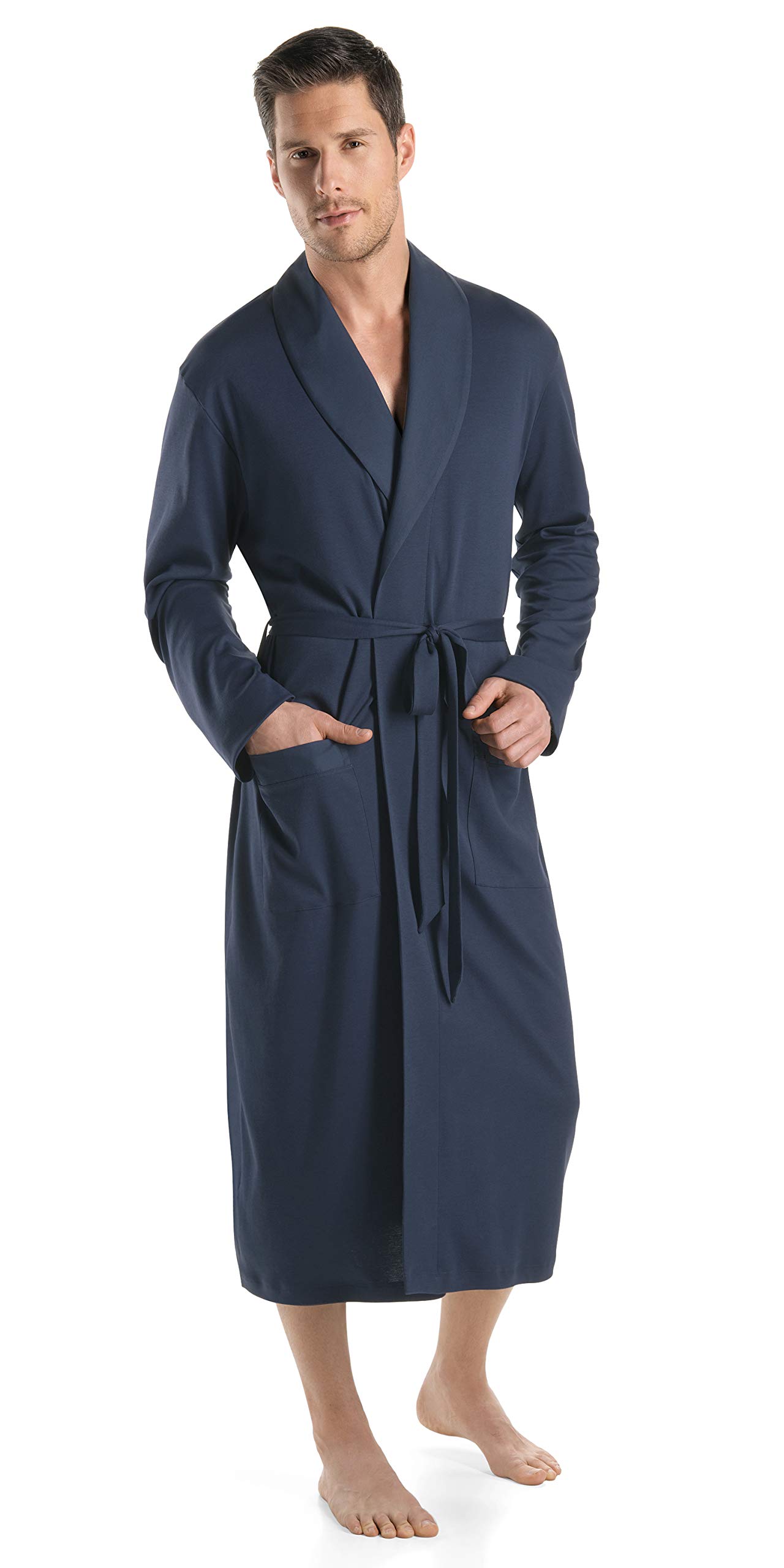 mens knit robe