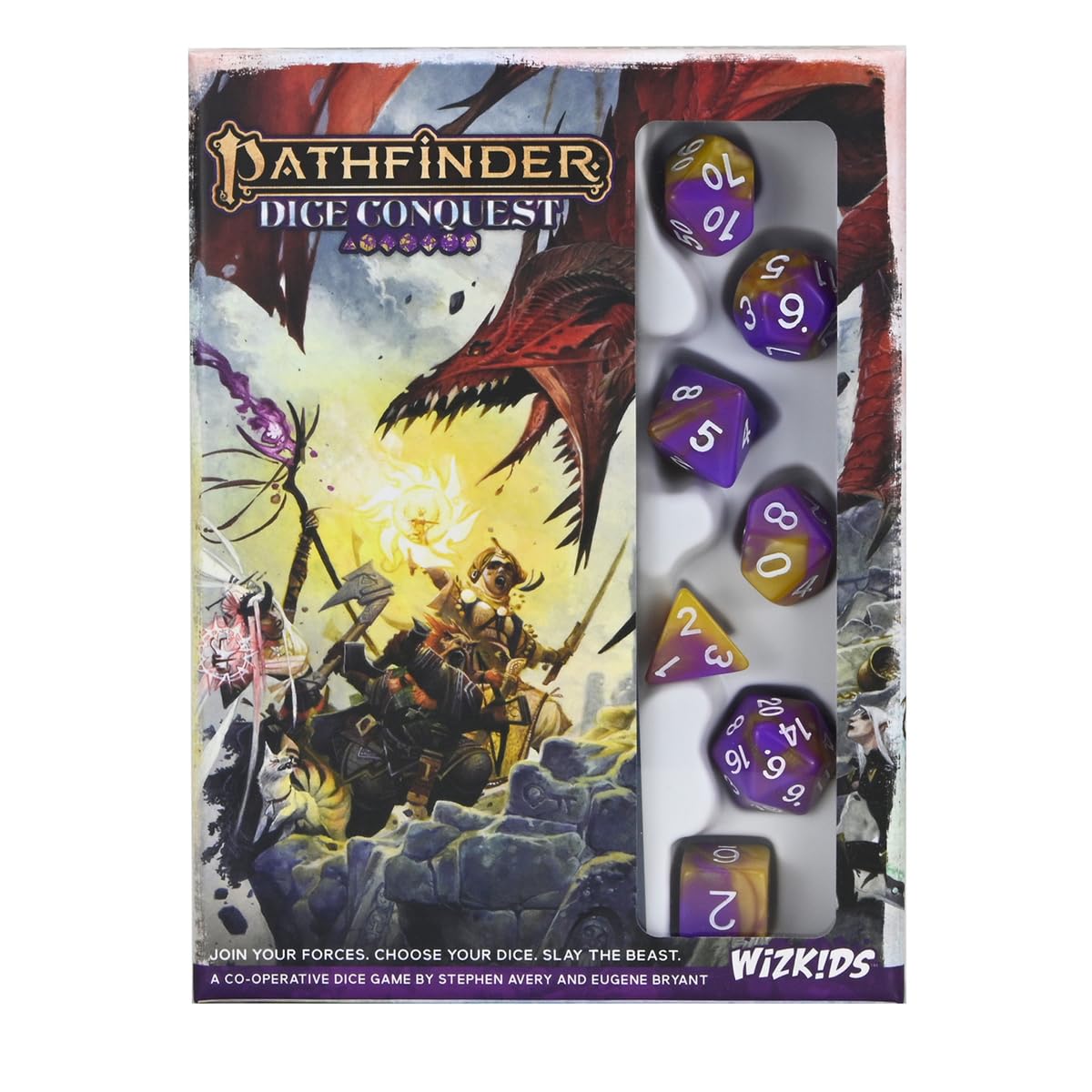 Pathfinder Dice Conquest | Card Game | Solo or Co-op | Dice Rolling