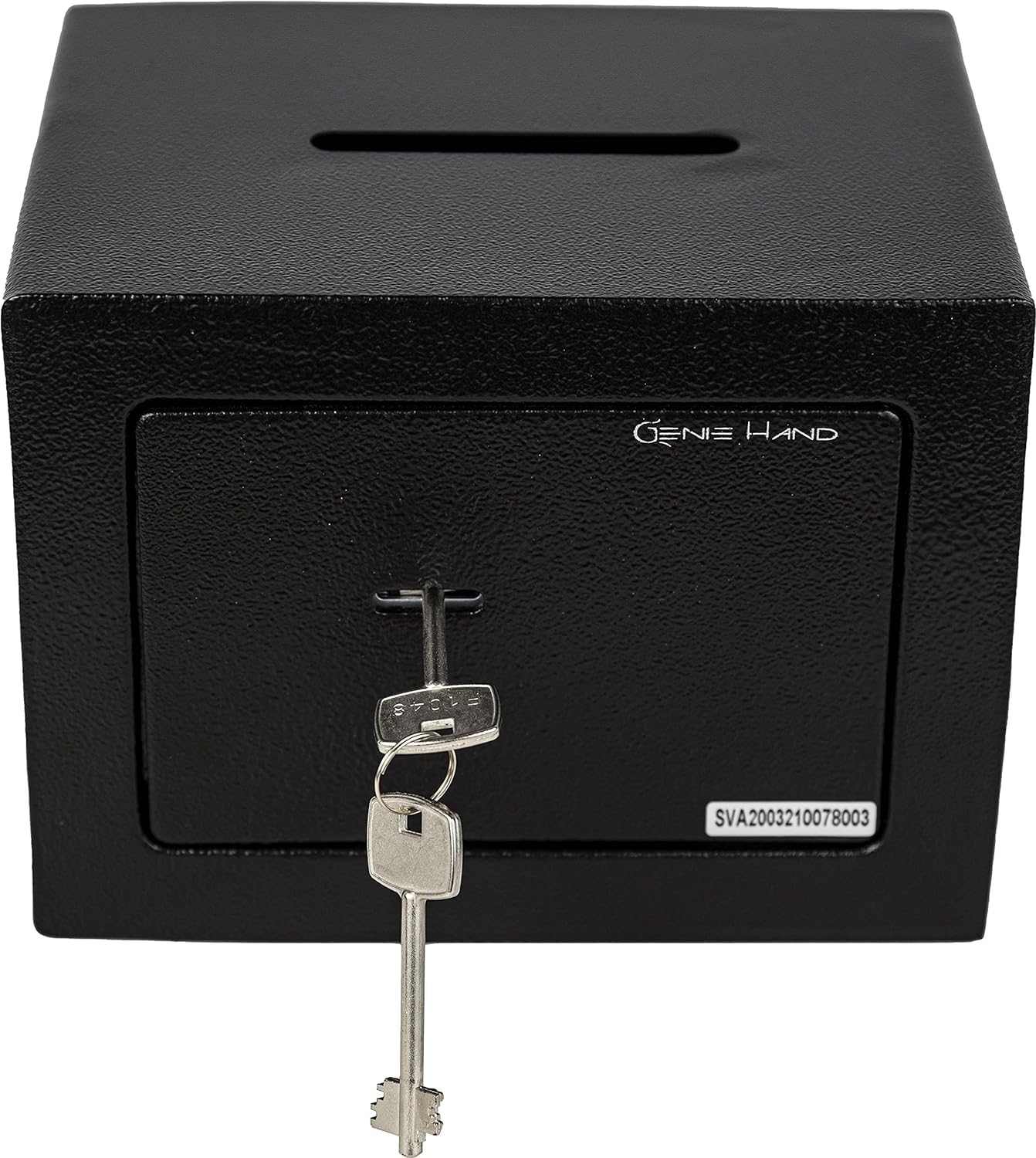 Genie Hand | Cassaforte Meccanica di Deposito da Armadio Invisibile Piccola Cassetta di Sicurezza con Chiave e Serratura a Doppia Mappa Casseforti per Soldi