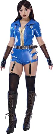 Sexy Space Ranger Romper Set with Gloves