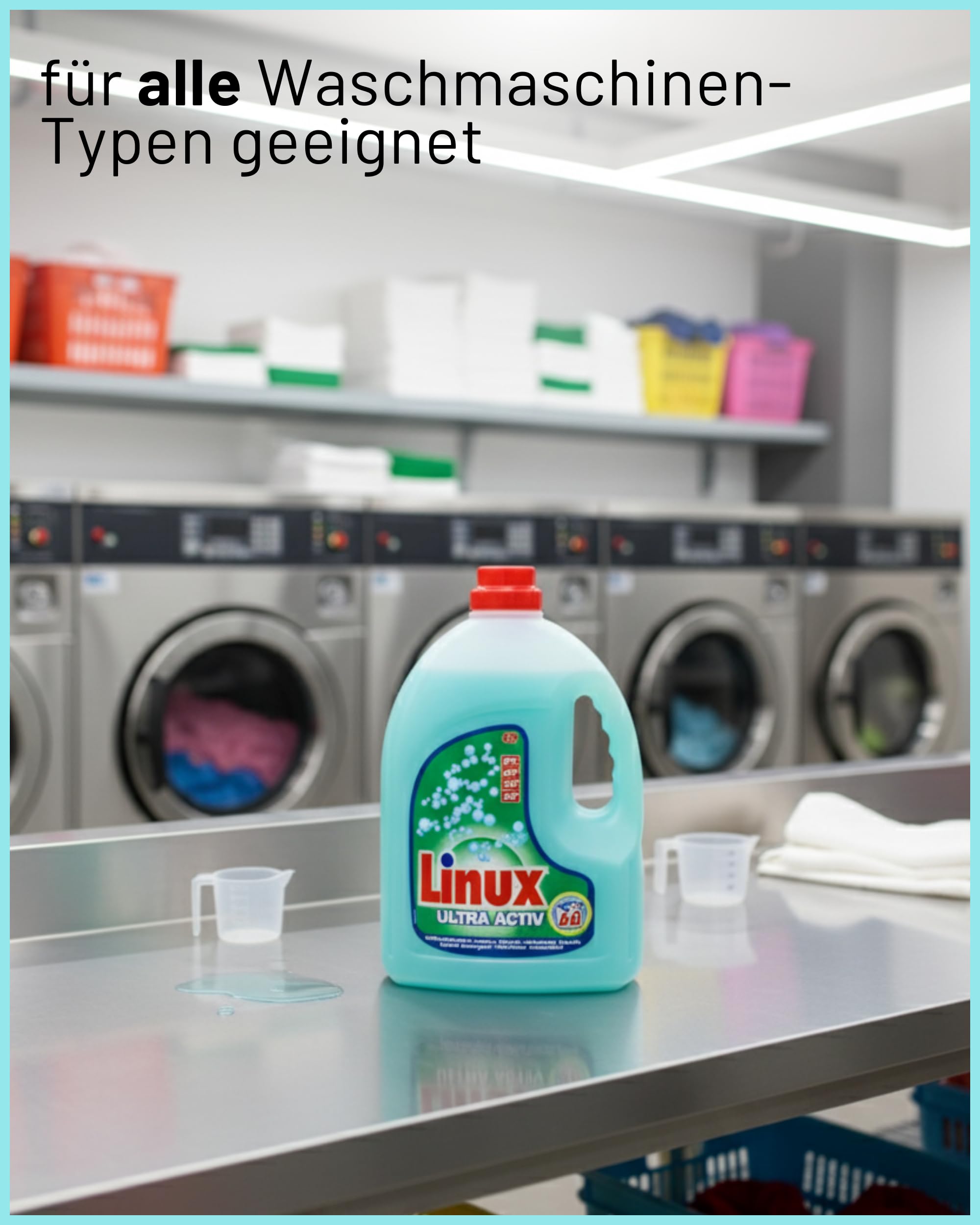 Linux Ultra Activ Vollwaschmittel 360 WL | 6x3 Liter