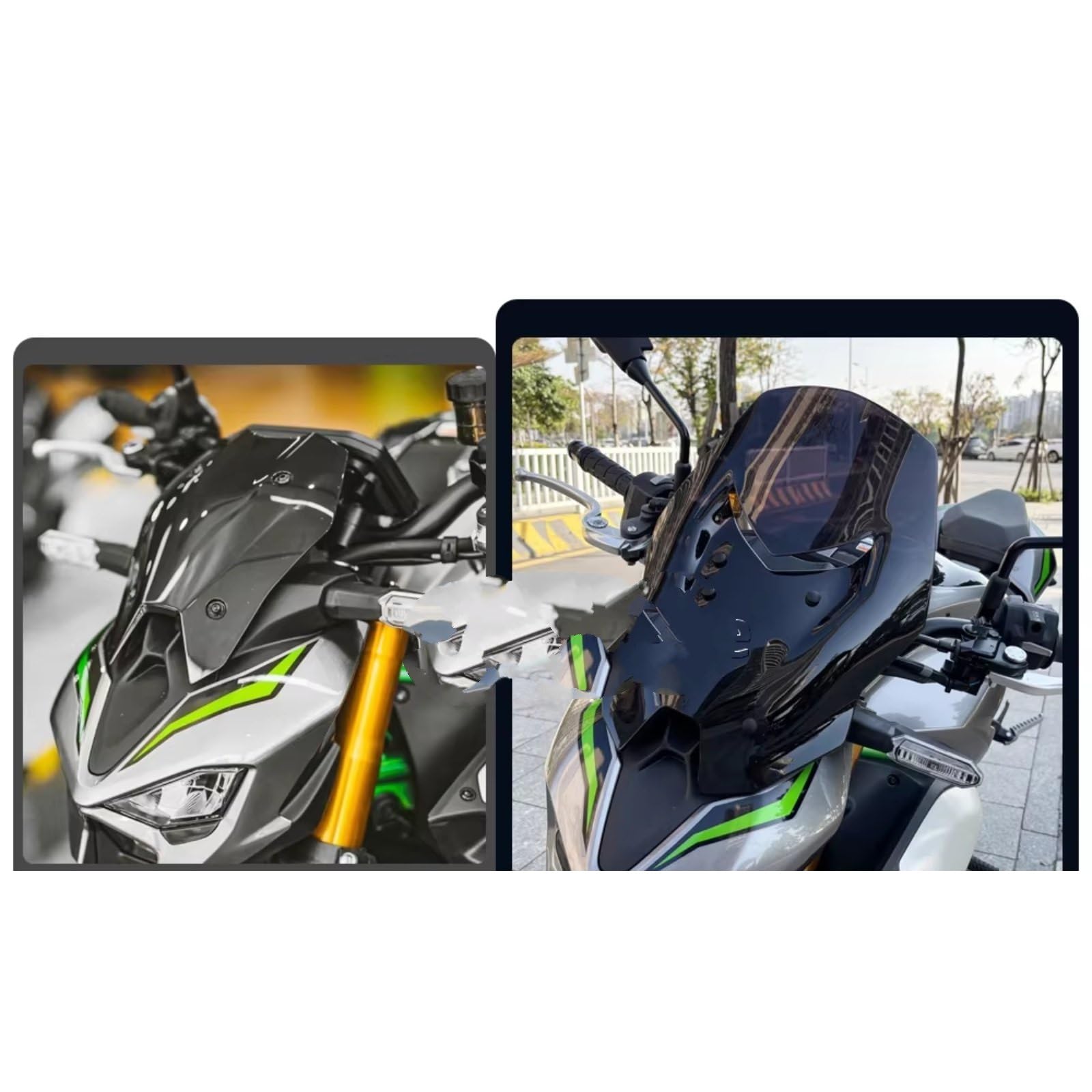 Compatible Avec Pour Z900 SE 2025 2026 Pare-brise Avant De Moto Pare-brise Déflecteurs De Vent Accessoires De Protection