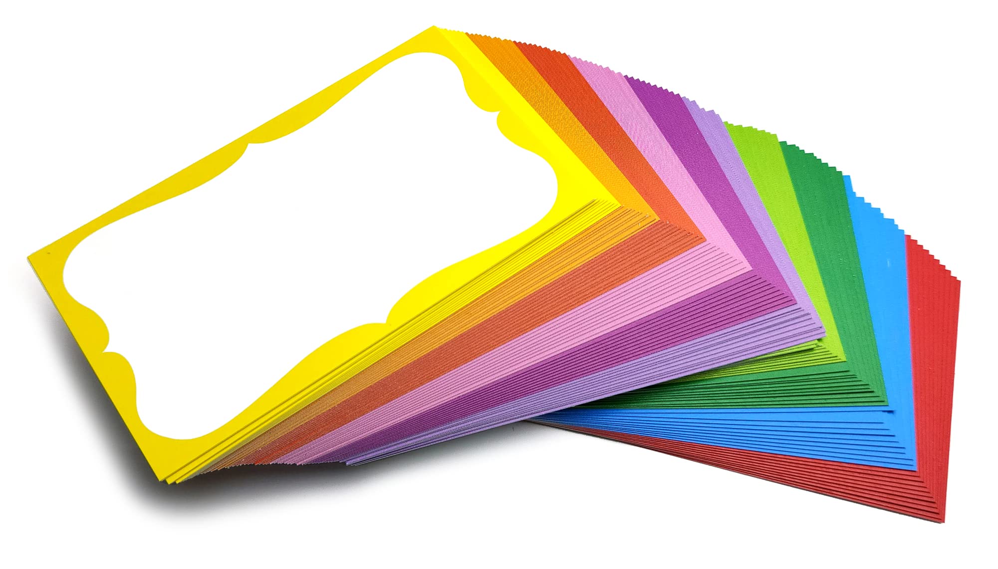 PPAPPAPPIYO 3.5x2 colorful index cards (100) Paper - Blank (Multicolor)