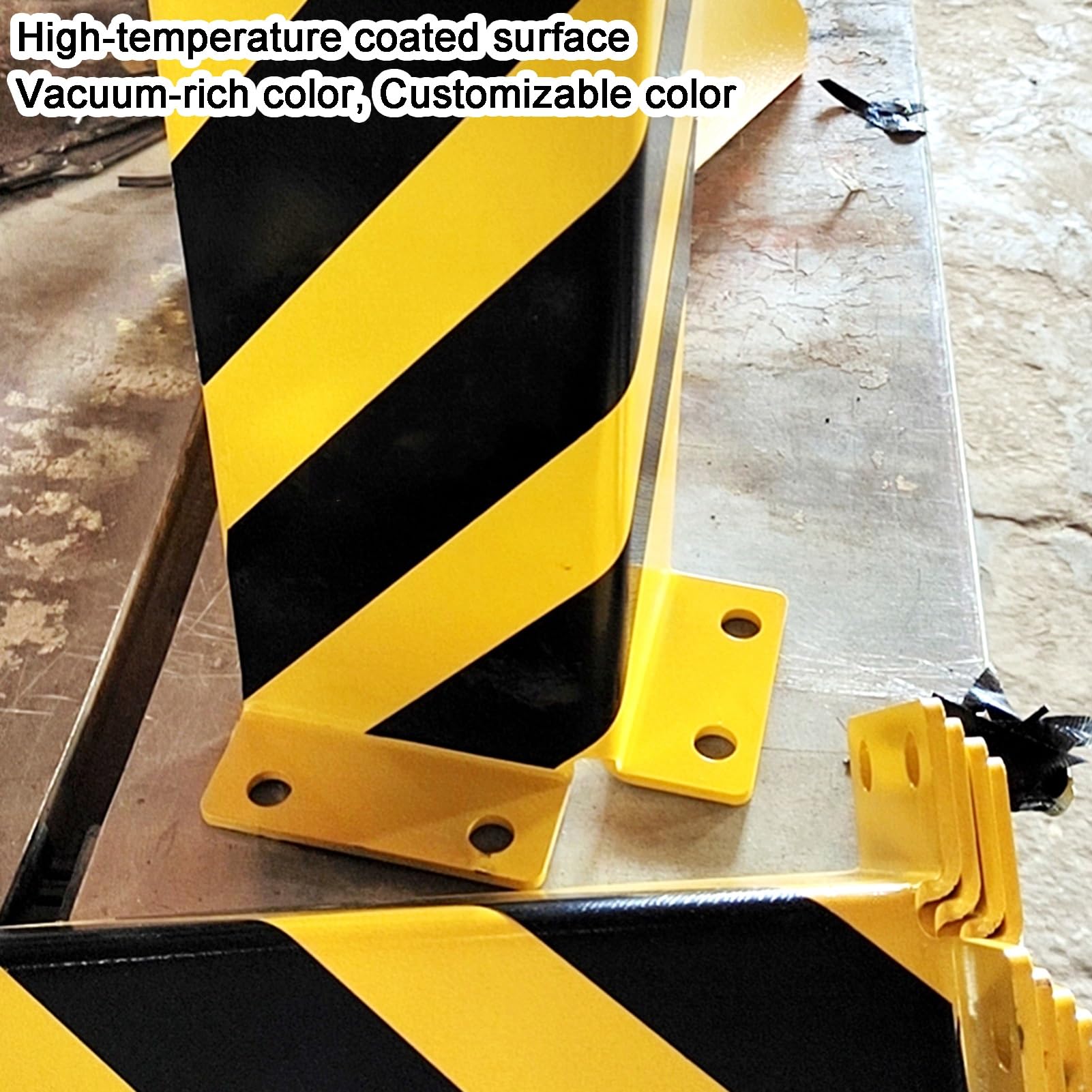 Protezioni angolari per scaffalature per pallet, protezioni angolari per scaffalature per magazzini, protezione angolare a 90 gradi per la prevenzione dei danni