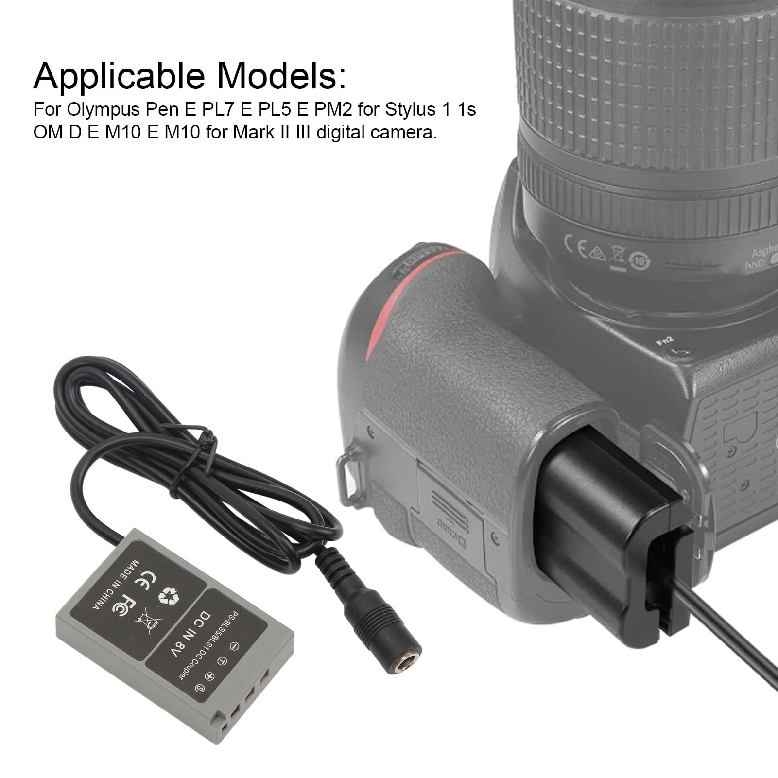 Amazon.co.jp: PS BLS5 ダミー バッテリー ペン E PL7 E PL5 E