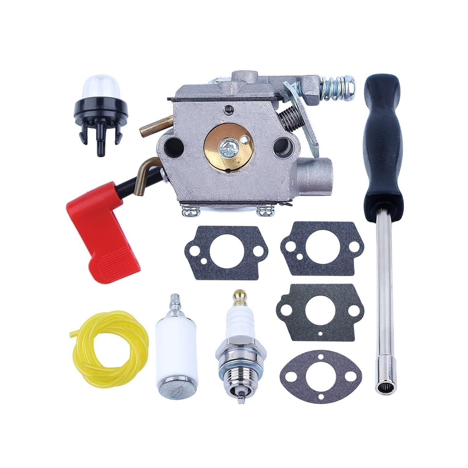 Kit carburateur débroussailleuse Poulan PP445 WT-628 pour un démarrage stable