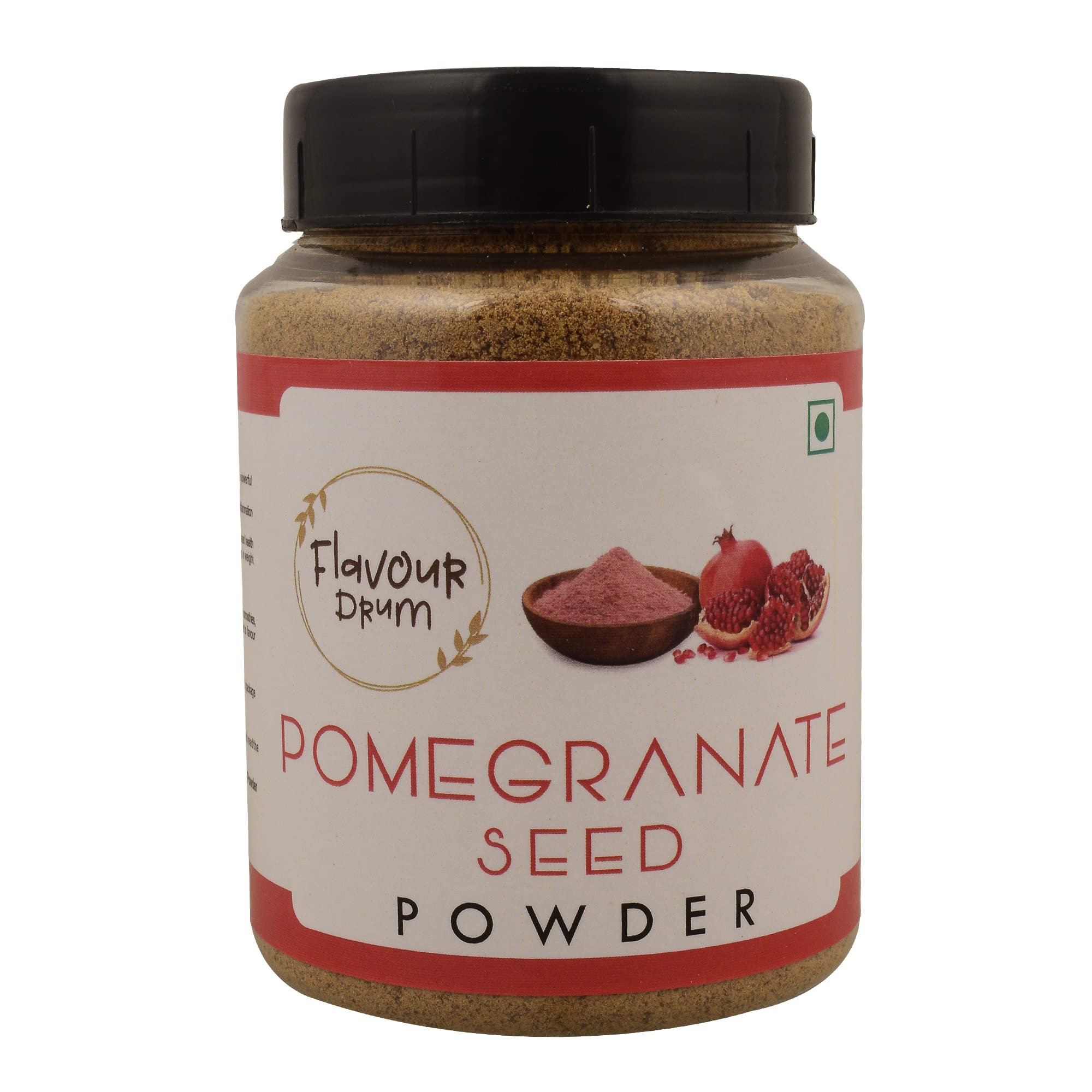 Flavour Drum Pomegranate Seed Powder | Pure & Natural Pomegranate Powder | Extracted from Pomegranate Seeds | Anardana Churna | Premium Fruit Powder | Best for Cooking, Baking & More (B09DNZL8PG) Amazon Price History, Amazon Price Tracker
