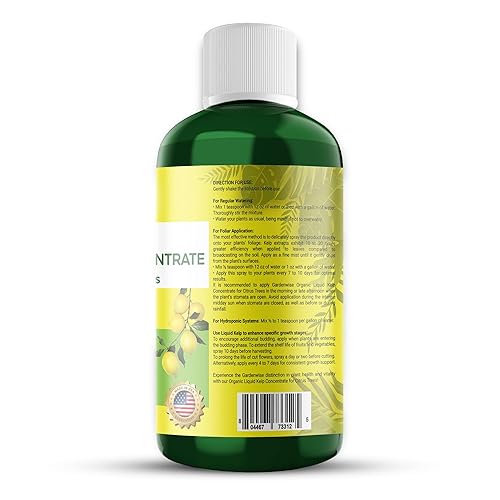 Vista 298 de Fertilizante orgánico prémium de anturio de algas marinas – Alimento líquido para plantas de algas marinas – Potenciador de suelo rico en nutrientes