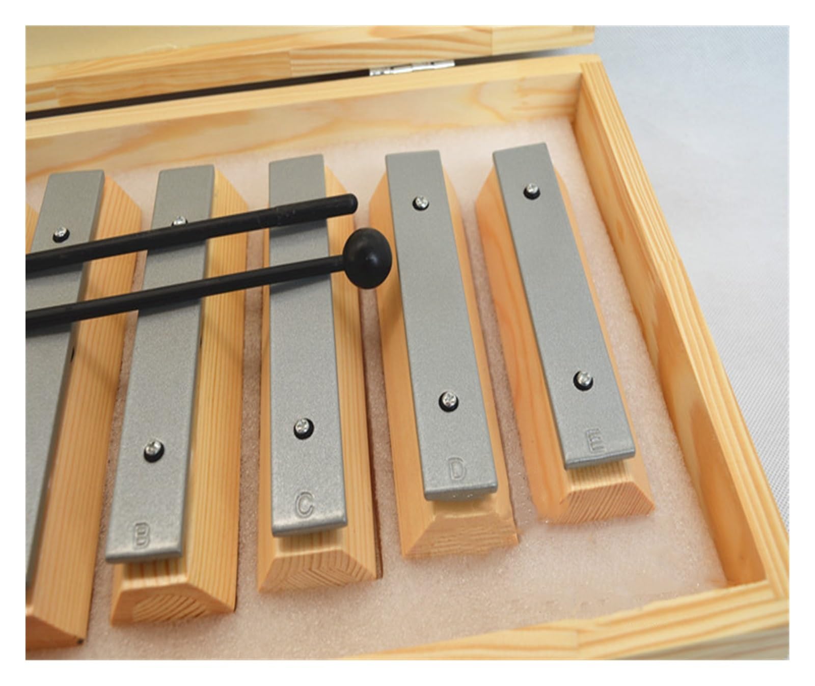 xilofono Strumento A Percussione Strumento Per L'educazione Precoce Xilofono Pianoforte A Percussione In Mattoni A 10 Toni Pianoforte Con Piastra In Alluminio