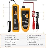 KOLSOL F02 Localisateur de câbles souterrains, F02 Wire Tracker pour localiser les fils, testeur de câbles pour clôtures de chiens, jusqu'à 2-3 pieds de profondeur et 1000 pieds de long - 6