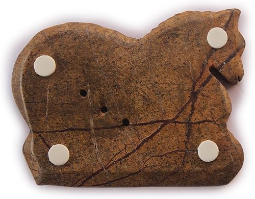 Miniatura 5 de Jabonera de mármol natural, soporte para jabón de caballo, soporte de esponja de jabón de piedra para fregadero de cocina, baño, bañera, ducha,