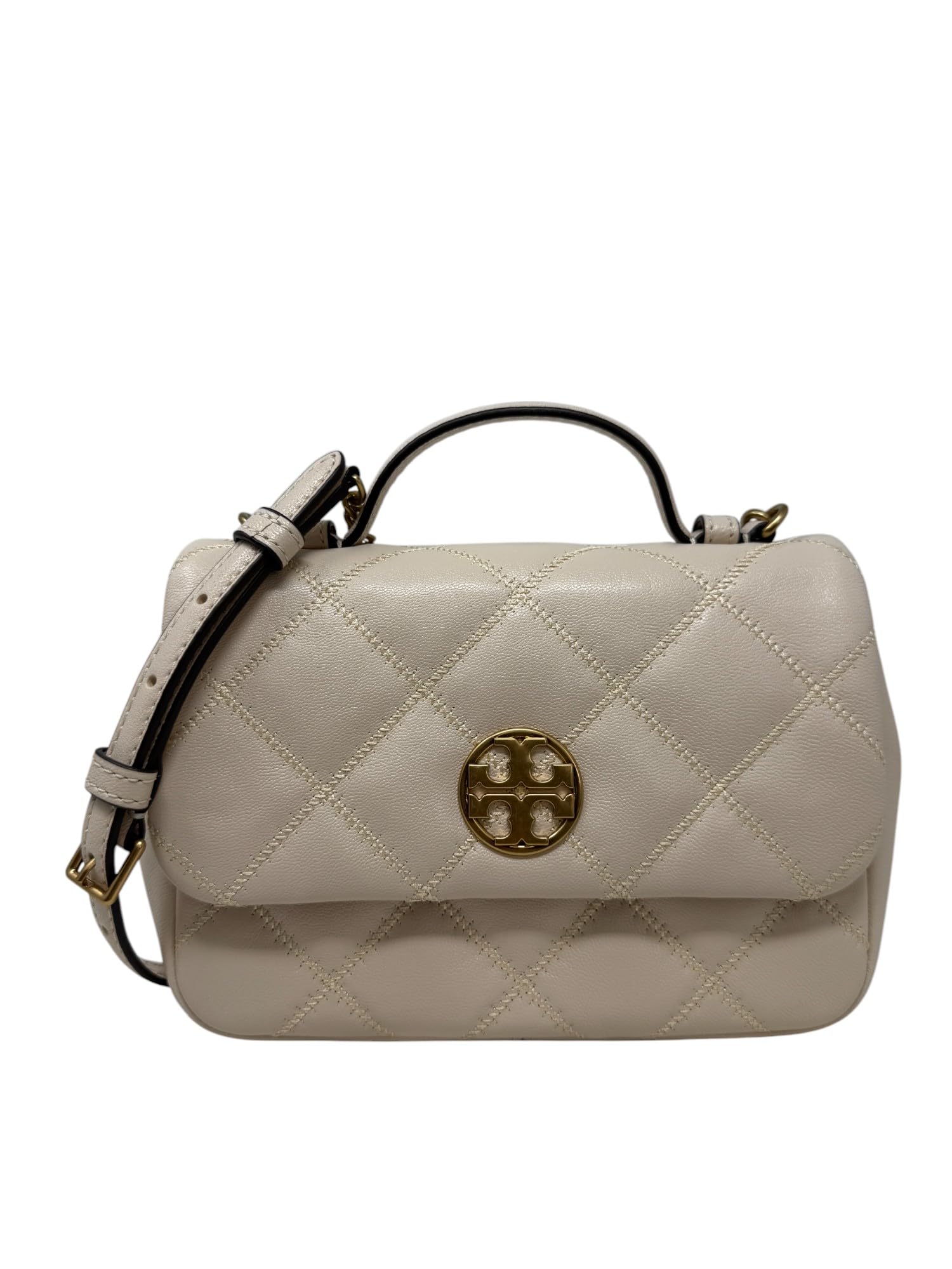 Tory Burch Willa Mini Top Handle Bag 153399 Brie 724
