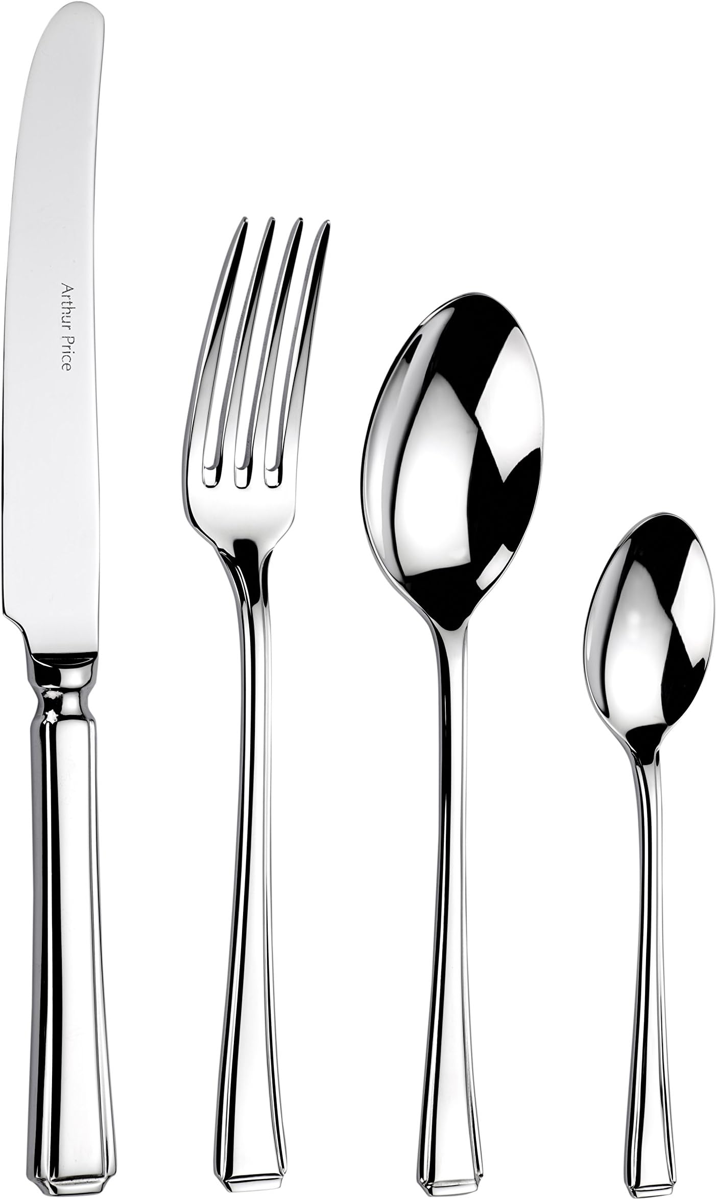 24-Piece Harley 6-Person Box Set, Stainless Steel, Silver, 34 x 31 x 5 cm