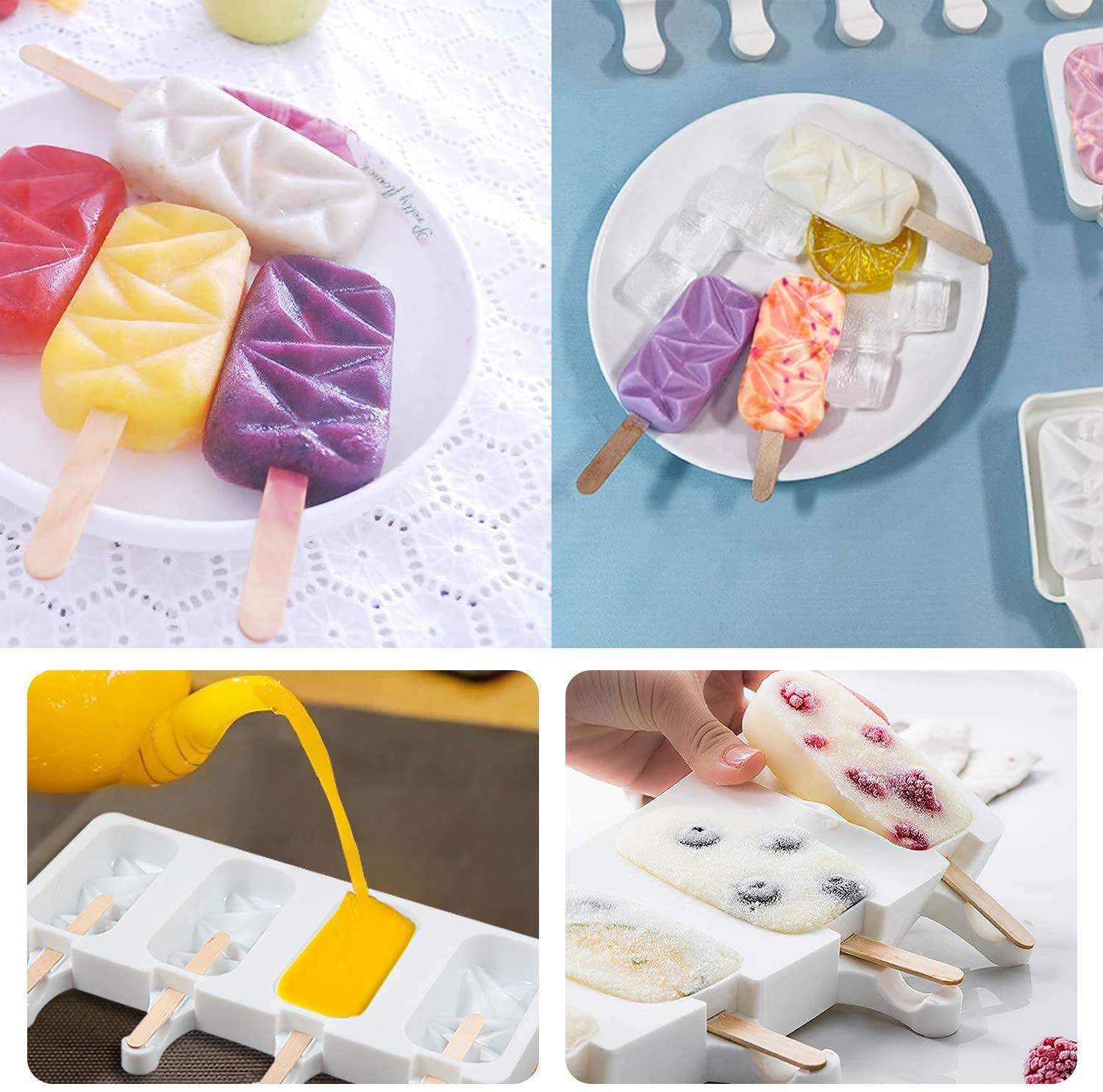 Genuine Fred Fancy Ice Pop Flask, 3 oz, Grape