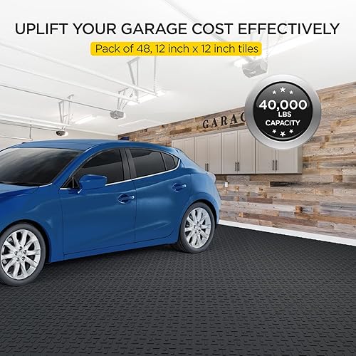 Miniatura 3 de Baldosas de garaje - Negro