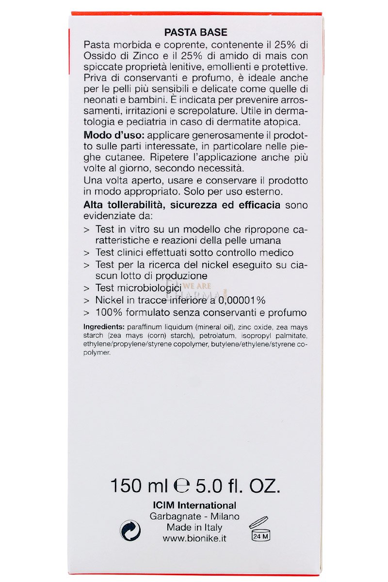 Bionike Triderm Alfa Pasta Base Per Pelli Iper-Rea, 150 ml (Pack of 1) - Image 2