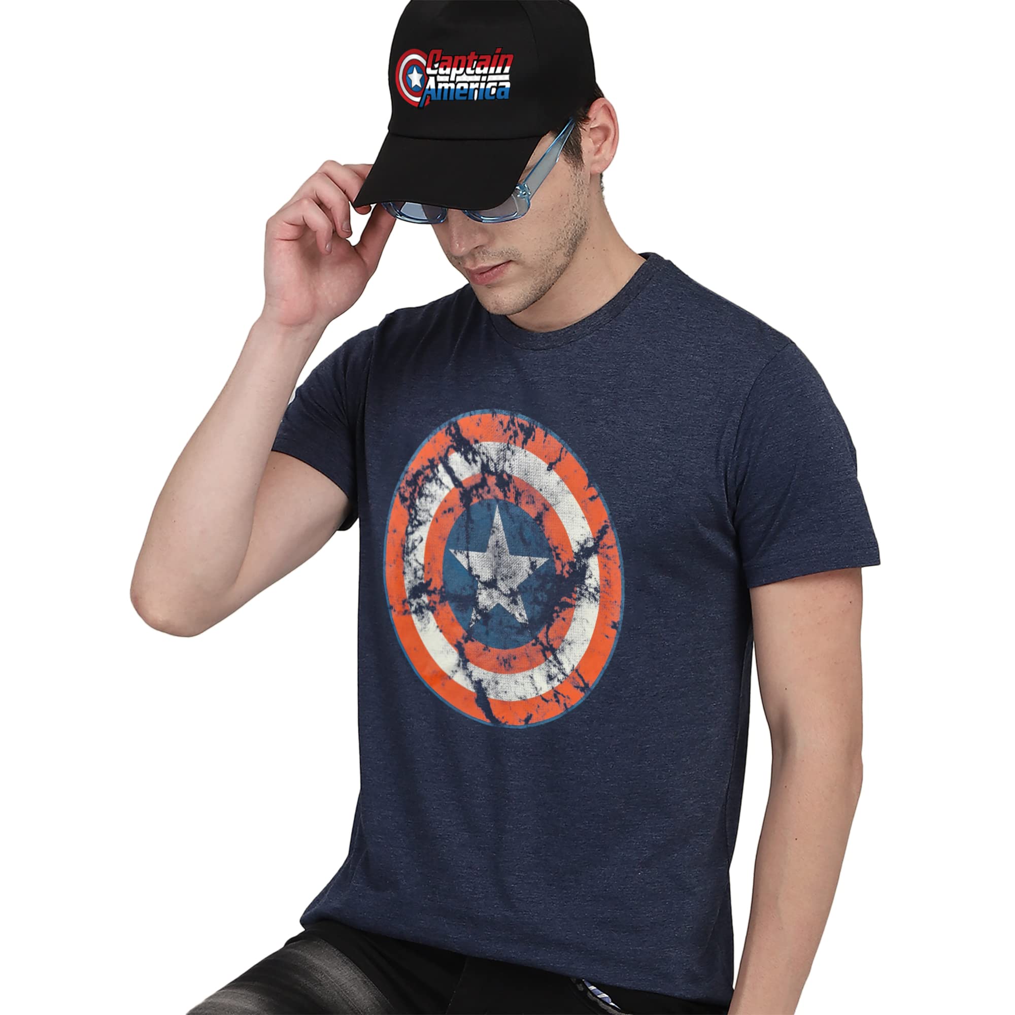 Free AuthorityPrinted Printed Half Sleeve Tshirt for Men