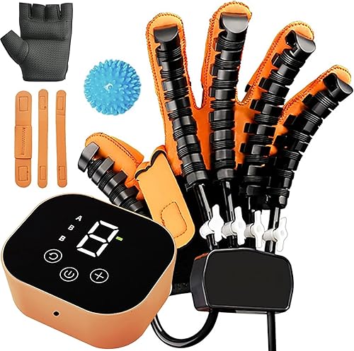 Guantes de robot de rehabilitación para hemiplejia, equipo de recuperación de trazo de mano con 3 modos de entrenamiento, guante de mano robot