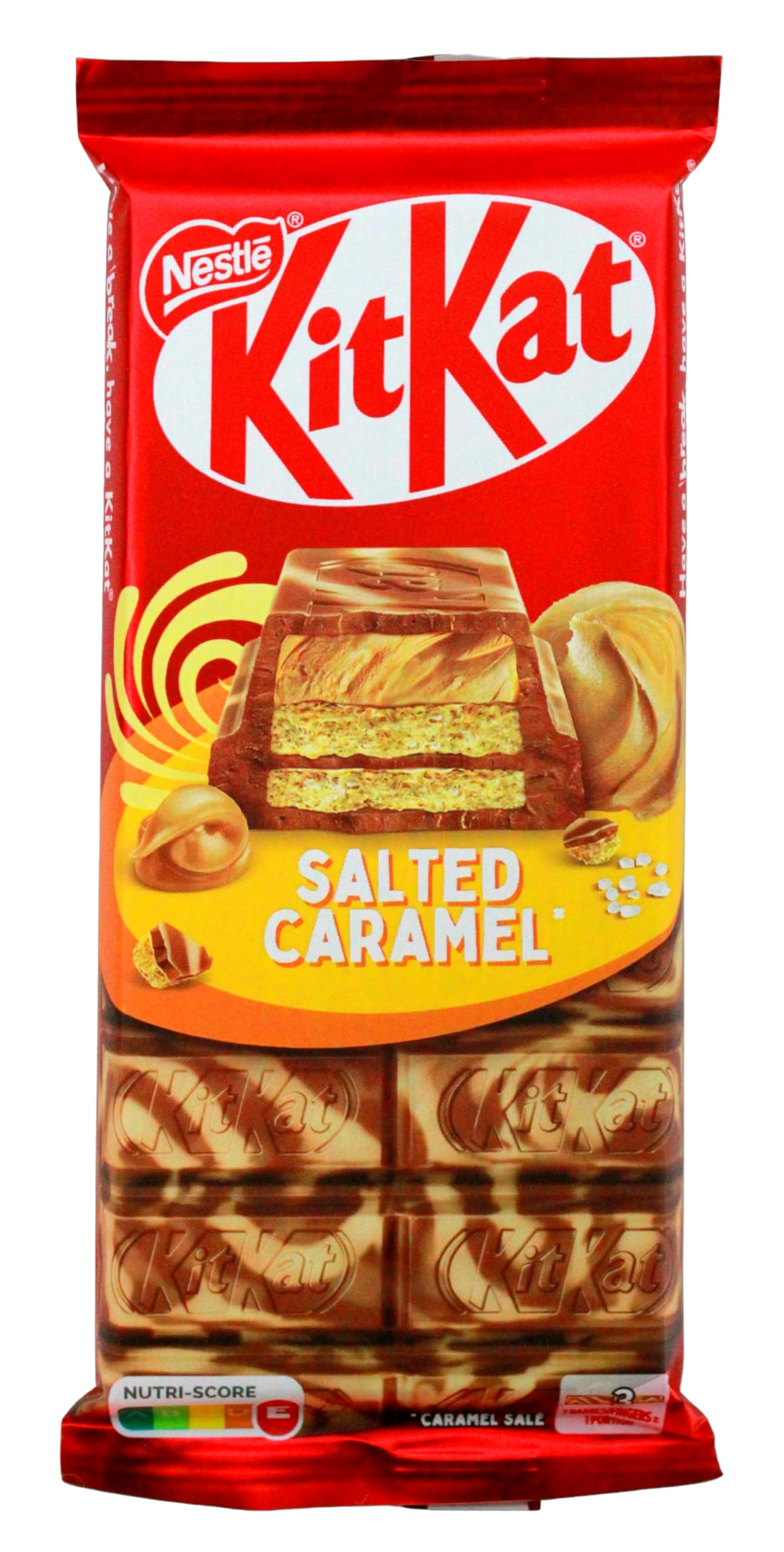 KitKat Salted Caramel Tablets Schokolade, 15er Pack (15 x 99g)